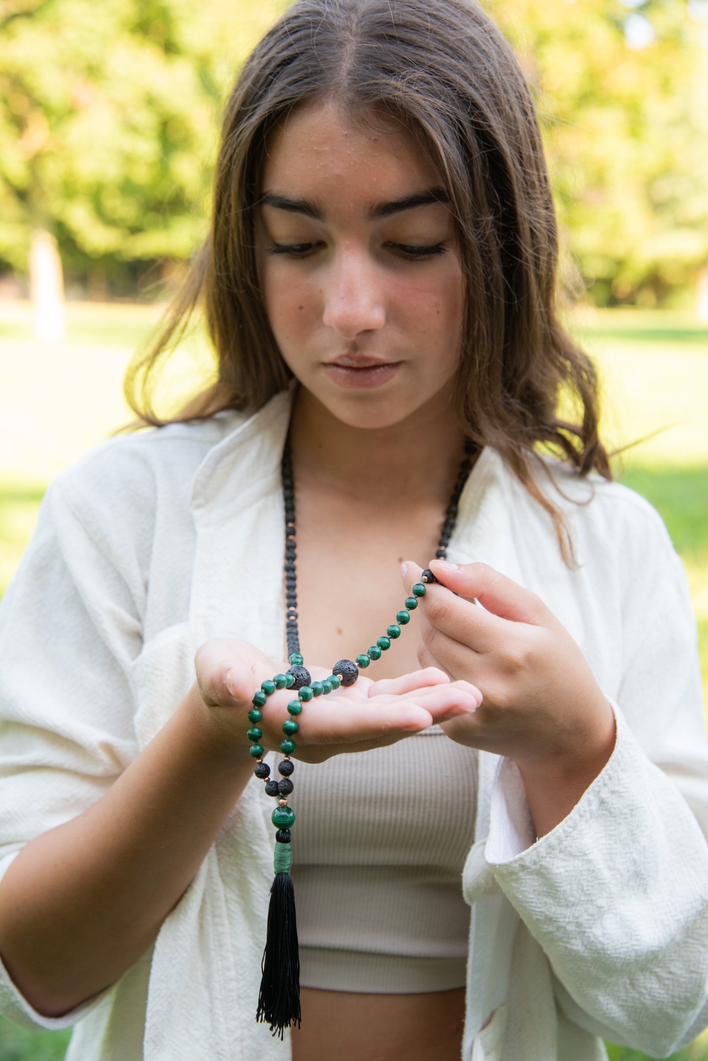 Mala Malachite e Pietra lavica